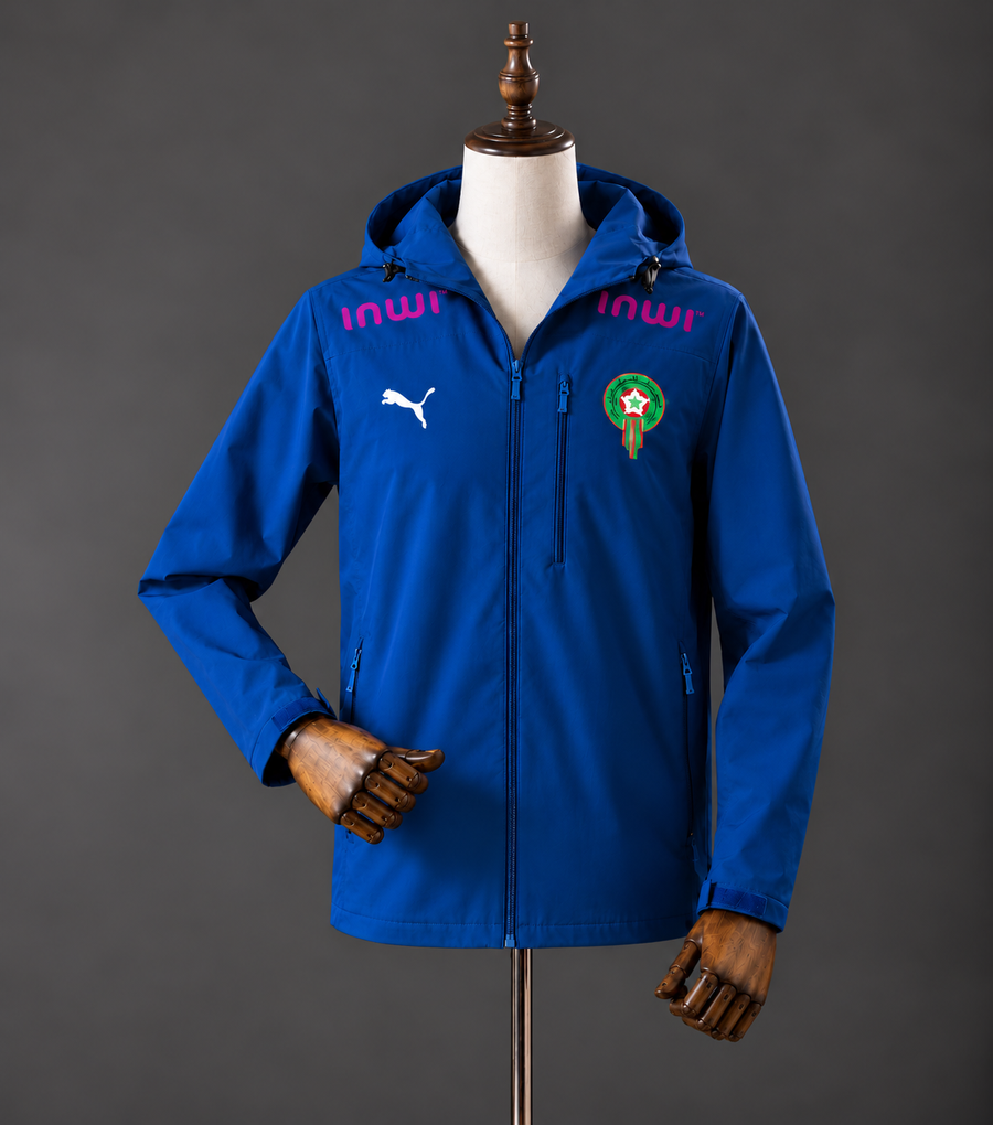 Veste Maroc Imperméable Bleu