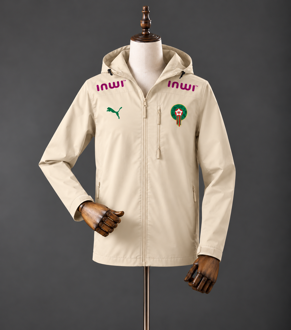 Veste Maroc Imperméable Beige