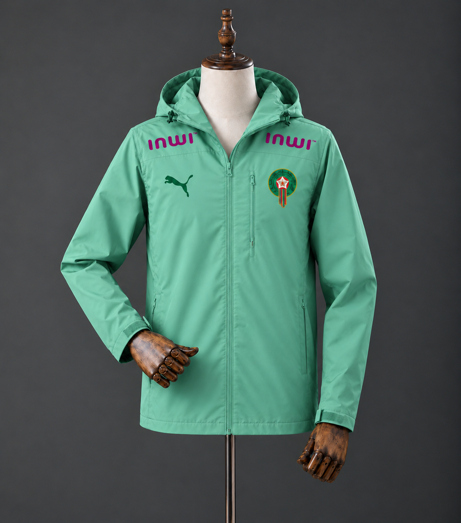 Veste Maroc Imperméable Vert