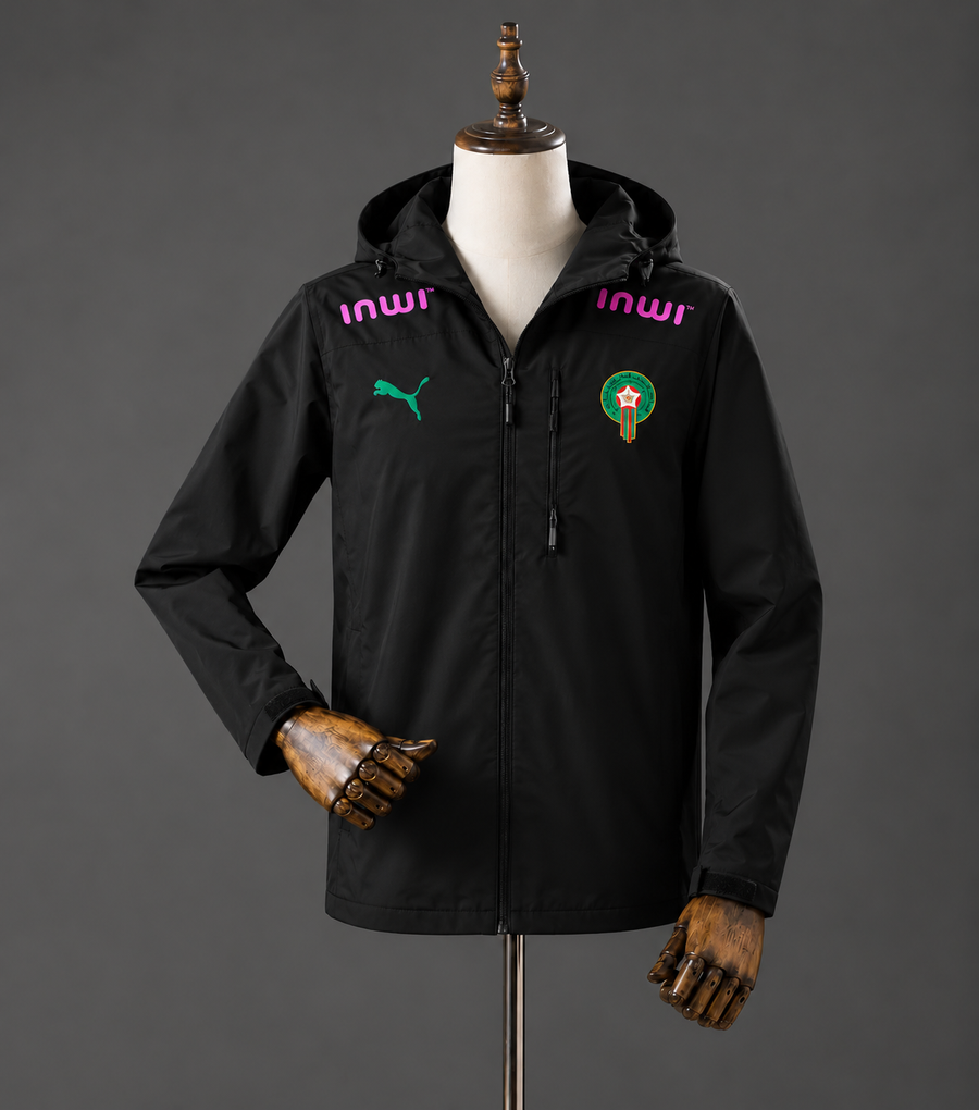 Veste Maroc Imperméable Noire